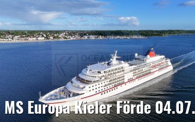 MS Europa Kieler Förde 04.07.2024
