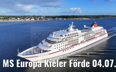 MS Europa Kieler Förde 04.07.2024