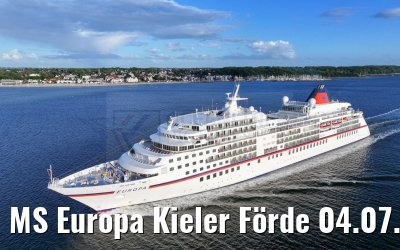 MS Europa Kieler Förde 04.07.2024