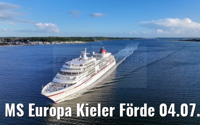 MS Europa Kieler Förde 04.07.2024