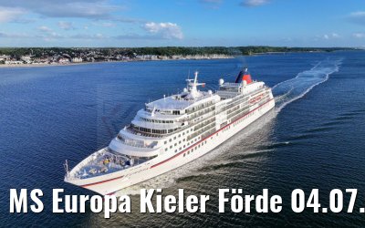 MS Europa Kieler Förde 04.07.2024
