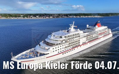 MS Europa Kieler Förde 04.07.2024