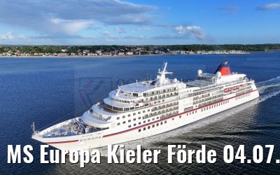 MS Europa Kieler Förde 04.07.2024