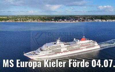 MS Europa Kieler Förde 04.07.2024