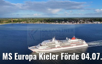 MS Europa Kieler Förde 04.07.2024