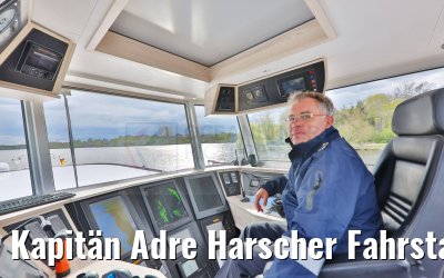Kapitän Adre Harscher Fahrstand Excellence Coral