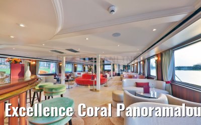Excellence Coral Panoramalounge early evening view April 2023