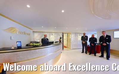 Welcome aboard Excellence Coral