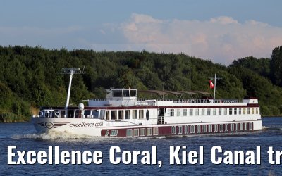 Excellence Coral, Kiel Canal transit, 10. July 2014