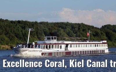 Excellence Coral, Kiel Canal transit, 10. July 2014