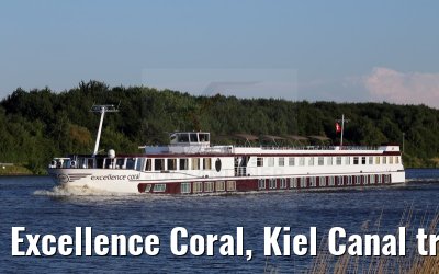 Excellence Coral, Kiel Canal transit, 10. July 2014