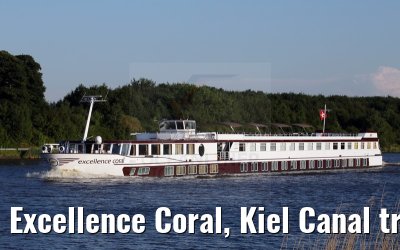 Excellence Coral, Kiel Canal transit, 10. July 2014