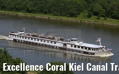 Excellence Coral Kiel Canal Transit 28. June 2015