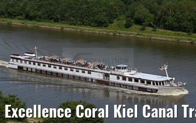 Excellence Coral Kiel Canal Transit 28. June 2015