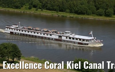 Excellence Coral Kiel Canal Transit 28. June 2015