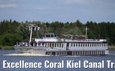 Excellence Coral Kiel Canal Transit 28. June 2015