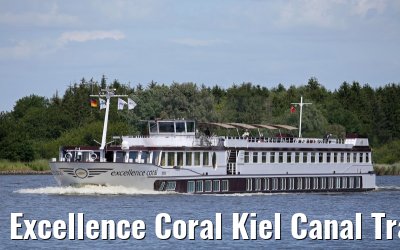Excellence Coral Kiel Canal Transit 28. June 2015