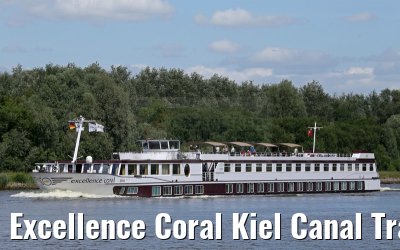 Excellence Coral Kiel Canal Transit 28. June 2015