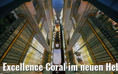 Excellence Coral im neuen Hebewerk Niederfinow 06.10.2022