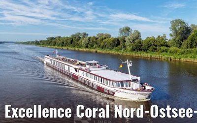 Excellence Coral Nord-Ostsee-Kanal transit 29.06.2025