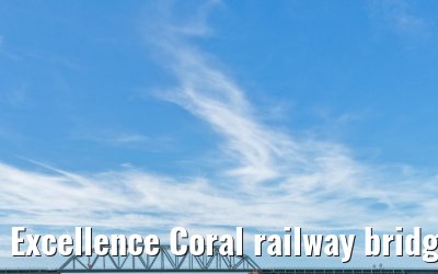Excellence Coral railway bridge Hochdonn Kiel Canal 29.06.2025