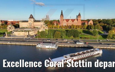 Excellence Coral Stettin departure 06.10.2022
