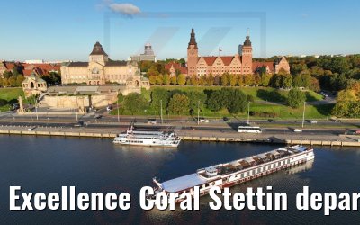 Excellence Coral Stettin departure 06.10.2022