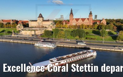 Excellence Coral Stettin departure 06.10.2022