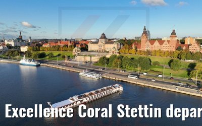 Excellence Coral Stettin departure 06.10.2022