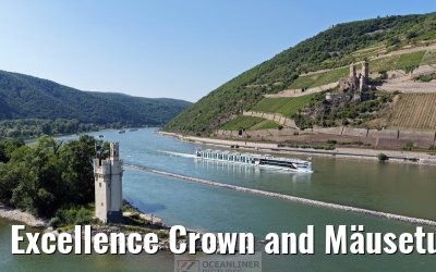 Excellence Crown and Mäuseturm, Bingen 21.06.2025