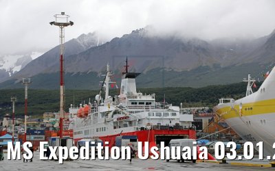 MS Expedition Ushuaia 03.01.2017