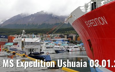 MS Expedition Ushuaia 03.01.2017