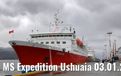 MS Expedition Ushuaia 03.01.2017