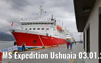 MS Expedition Ushuaia 03.01.2017