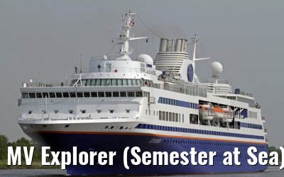 MV Explorer (Semester at Sea), Kiel Canal - June 12, 2013