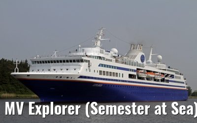 MV Explorer (Semester at Sea), Kiel Canal - June 12, 2013
