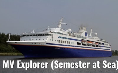 MV Explorer (Semester at Sea), Kiel Canal - June 12, 2013