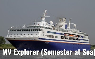 MV Explorer (Semester at Sea), Kiel Canal - June 12, 2013