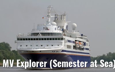 MV Explorer (Semester at Sea), Kiel Canal - June 12, 2013