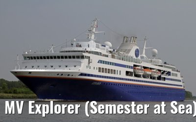 MV Explorer (Semester at Sea), Kiel Canal - June 12, 2013