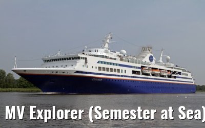 MV Explorer (Semester at Sea), Kiel Canal - June 12, 2013