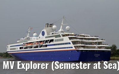 MV Explorer (Semester at Sea), Kiel Canal - June 12, 2013
