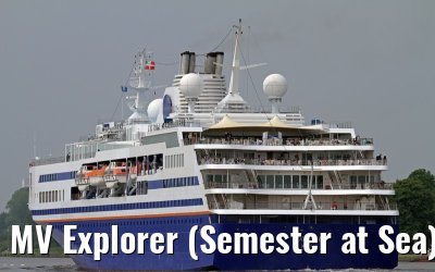MV Explorer (Semester at Sea), Kiel Canal - June 12, 2013