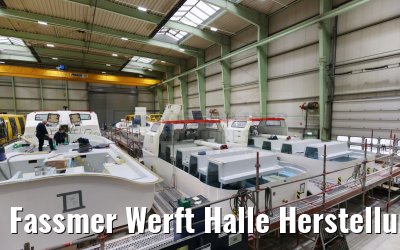 Fassmer Werft Halle Herstellung Tender- und Rettungsboote