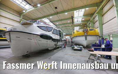 Fassmer Werft Innenausbau und Fertigstellung Tender- und Rettungsboote