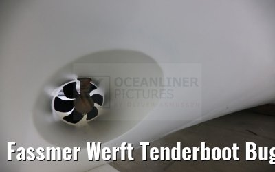 Fassmer Werft Tenderboot Bugstrahlruder