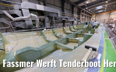 Fassmer Werft Tenderboot Herstellung Rumpf
