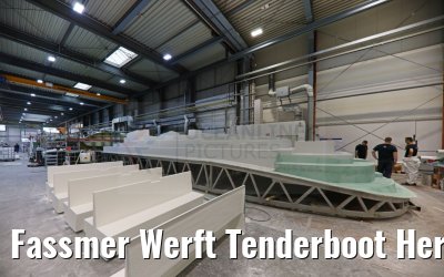Fassmer Werft Tenderboot Herstellung Rumpf