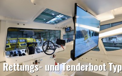 Rettungs- und Tenderboot Typ PLL 1099 mit neuer Inneneinrichtung