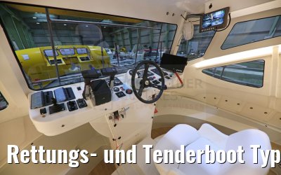 Rettungs- und Tenderboot Typ PLL 1099 mit neuer Inneneinrichtung